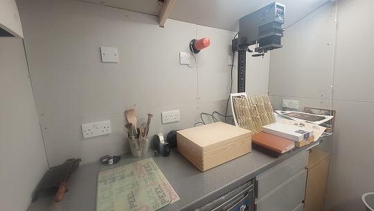 Inside the North Wessex Darkroom